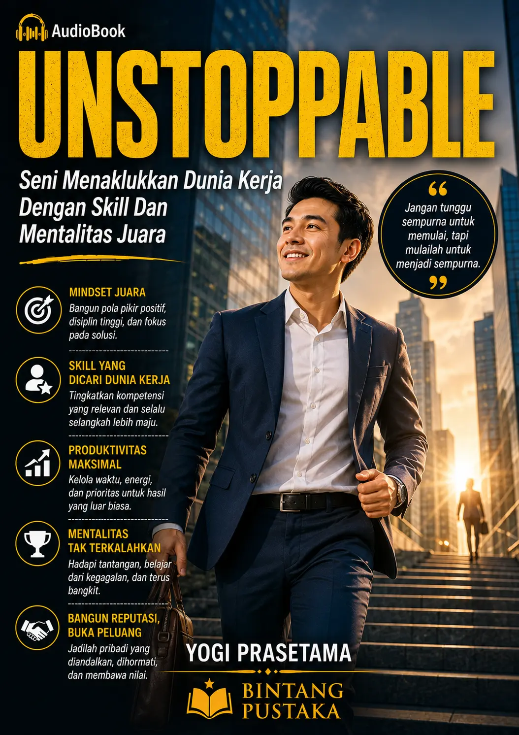 UNSTOPPABLE Seni Menaklukkan Dunia Kerja Dengan Skill Dan Mentalitas Juara
