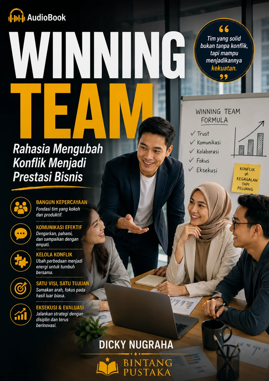 WINNING TEAM Rahasia Mengubah Konflik Menjadi Prestasi Bisnis