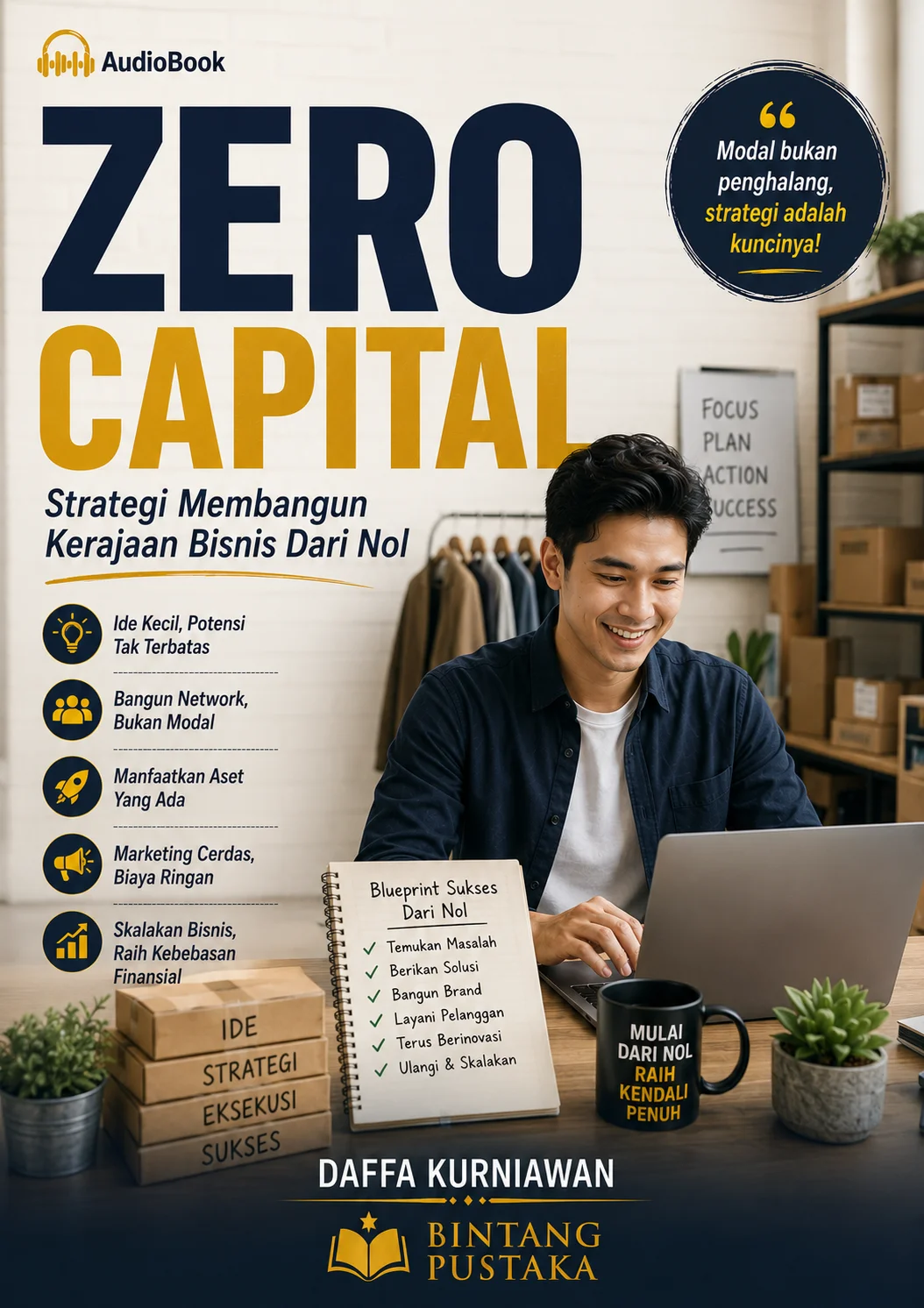 ZERO CAPITAL Strategi Membangun Kerajaan Bisnis Dari Nol